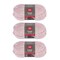 Red Heart Hygge Powder Yarn - 3 Pack of 141g/5oz - Acrylic Nylon Blend - 5 Bulky - 132 Yards - Knitting/Crochet